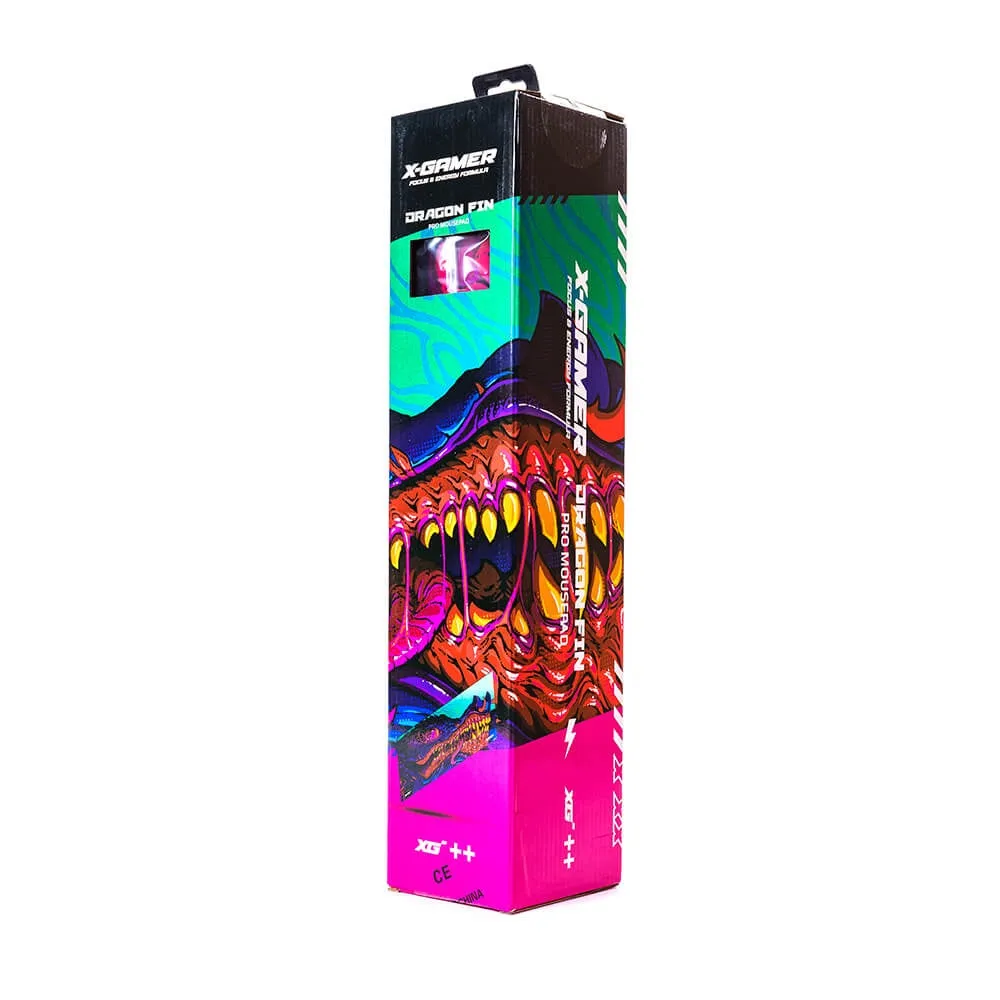 X-Gamer - pelihiirimatto, 1110x450 mm, Dragon Fin