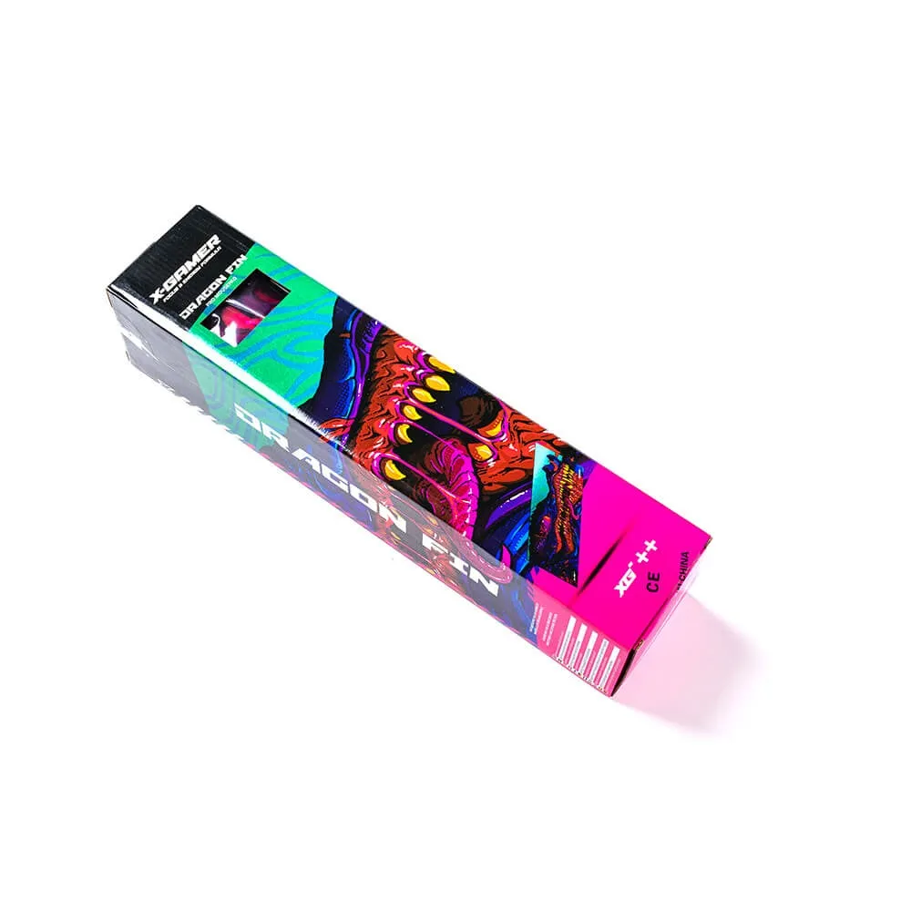X-Gamer - pelihiirimatto, 1110x450 mm, Dragon Fin