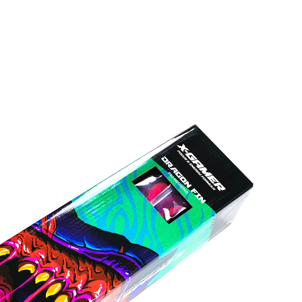 X-Gamer - pelihiirimatto, 1110x450 mm, Dragon Fin