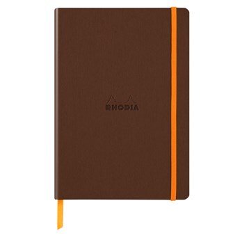 Rhodiarama softcover A5 dot bronze