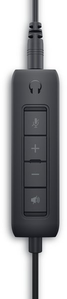 Dell Stereo WH1022 -kuulokkeet mikrofonilla