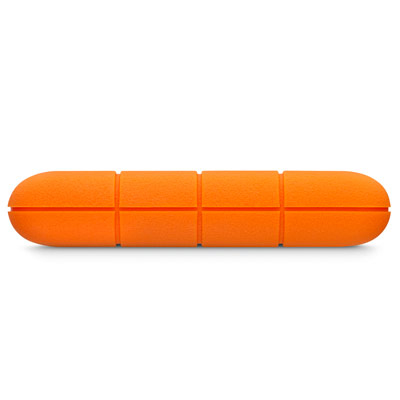 LaCie Rugged Mini 2TB 2.5" External HDD, Orange/Gray