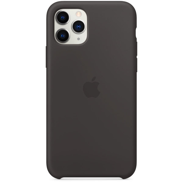 Apple iPhone 11 Pro Max - silicone case, Black