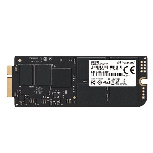 Transcend 480GB, JetDrive, SATA3, 495/527 MB/s - SSD