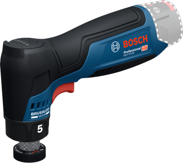 Bosch Professional GEX 12V-32 Sladdl&ouml;s Excenterslip Solo