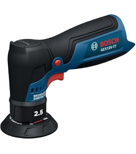 Bosch Professional GEX 12V-32 Sladdl&ouml;s Excenterslip Solo