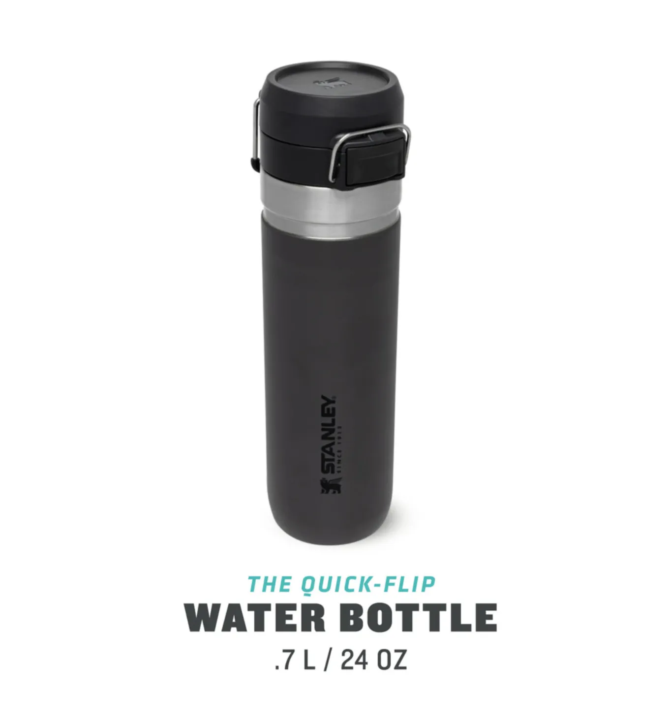 Stanley Quick Flip Water Bottle 0,7 L Charcoal