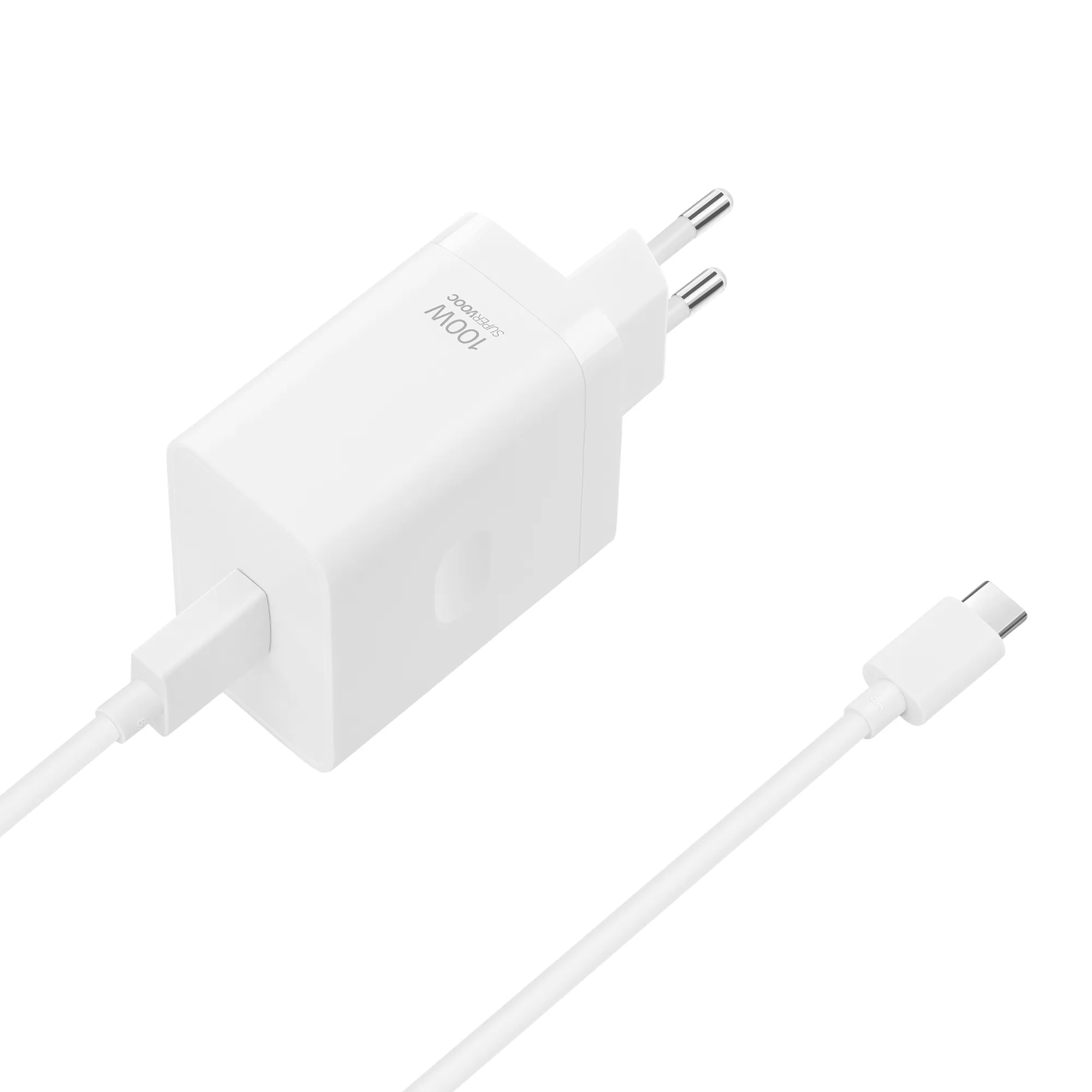 OPPO SUPERVOOC 100W - Virtal&auml;hde, Valkoinen