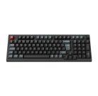 Keychron V5 Ultra 8K 96% Wireless Mechanical Gaming Keyboard, Silk POM Red, Black