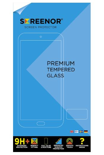 Screenor Premium Tempered, iPhone 6/7/8/SE - Screen Glass