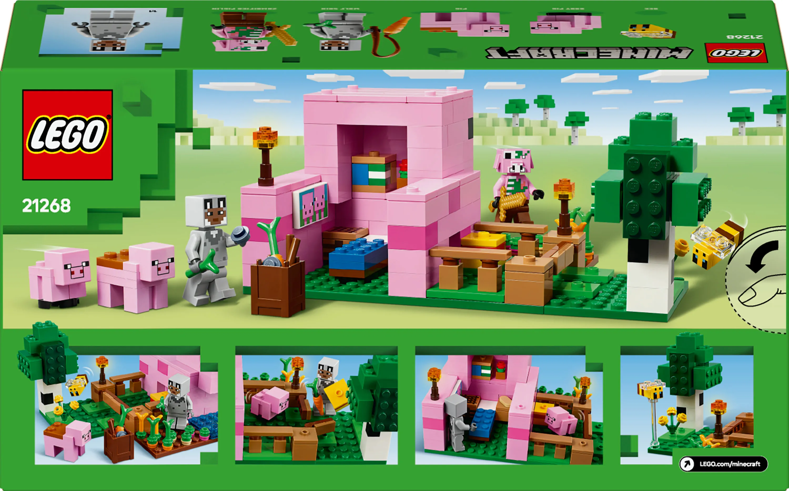 LEGO Minecraft Pig House 21268 LEGO Minecraft Pig House 21268