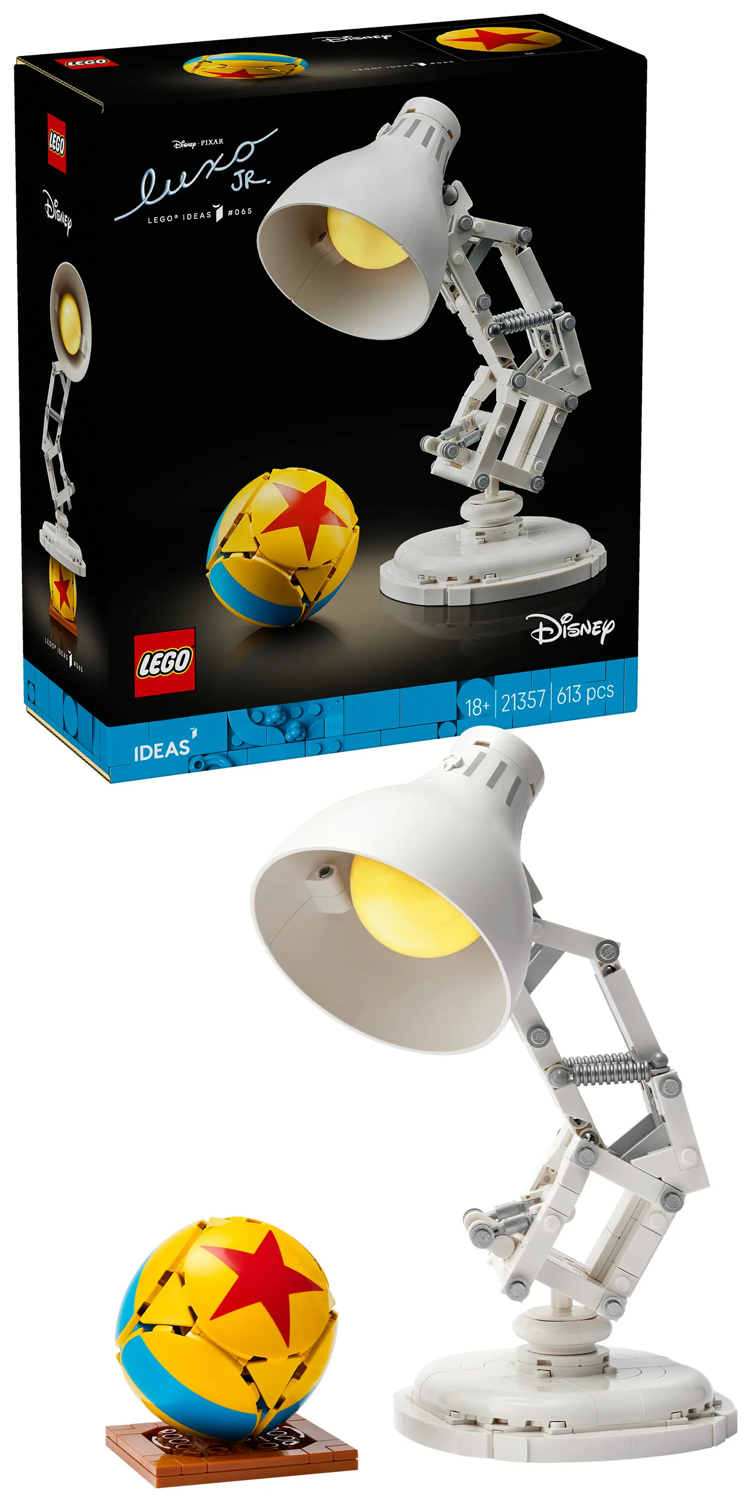 LEGO Ideas Disney Pixar Luxo Jr. 21357