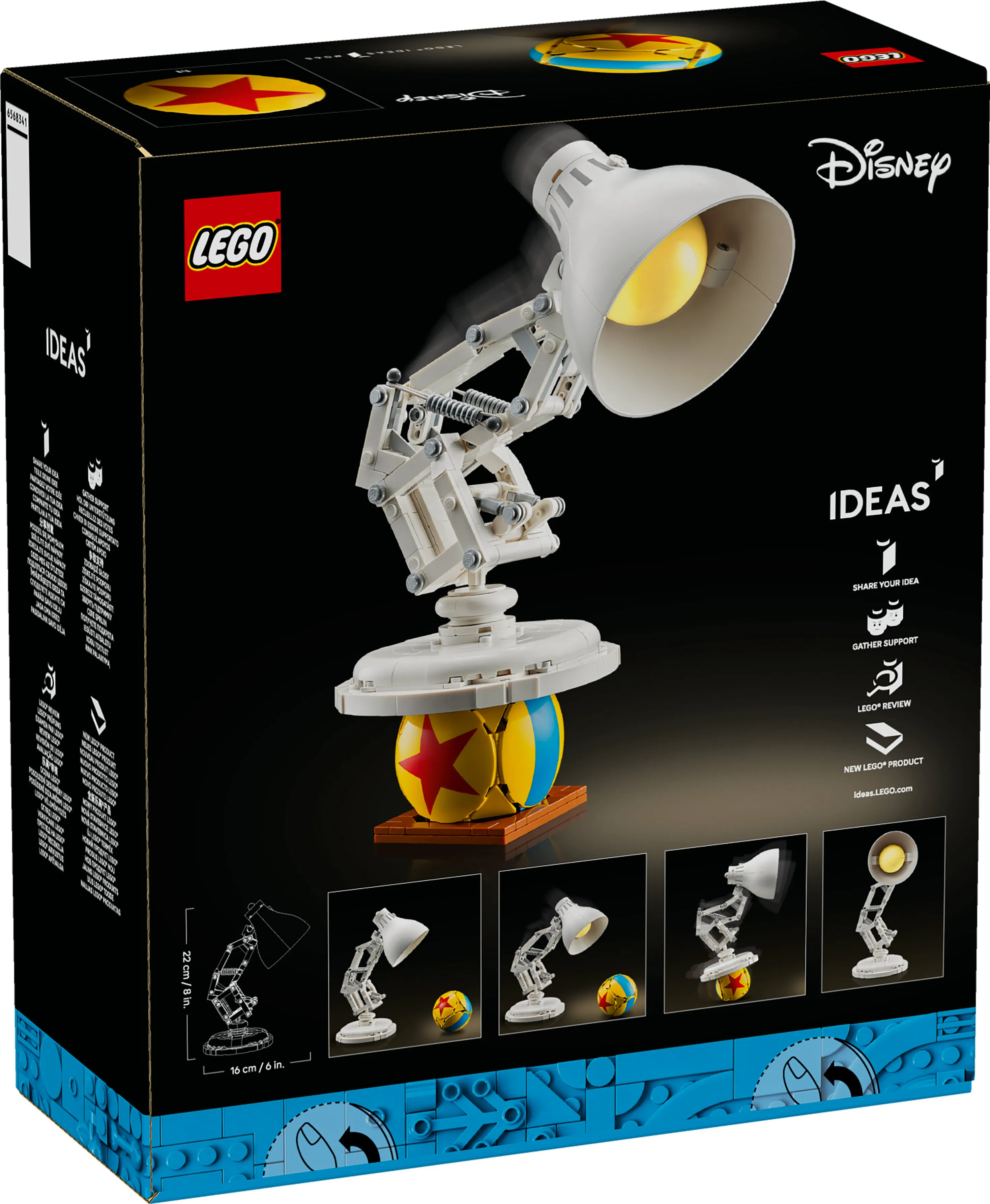 LEGO Ideas Disney Pixar Luxo Jr. 21357