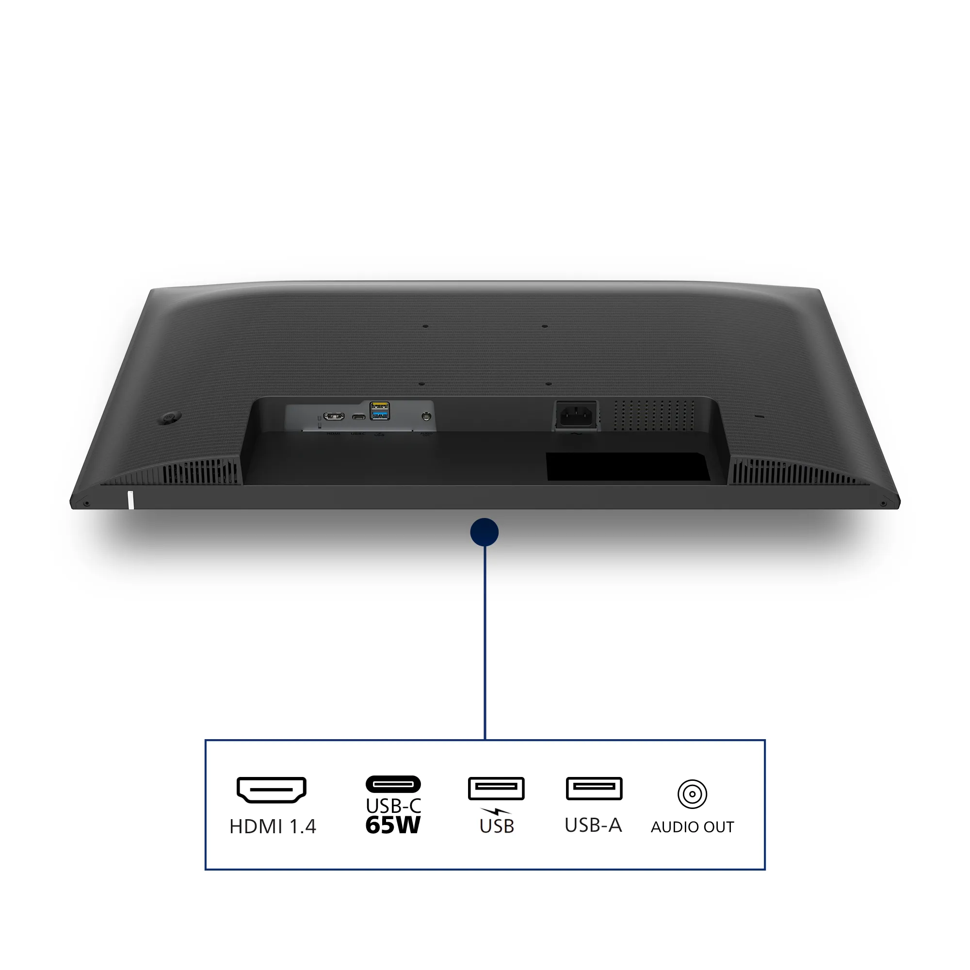 Philips 27E1N1600AE 27&quot; QHD, IPS -n&auml;ytt&ouml;, USB-C hub