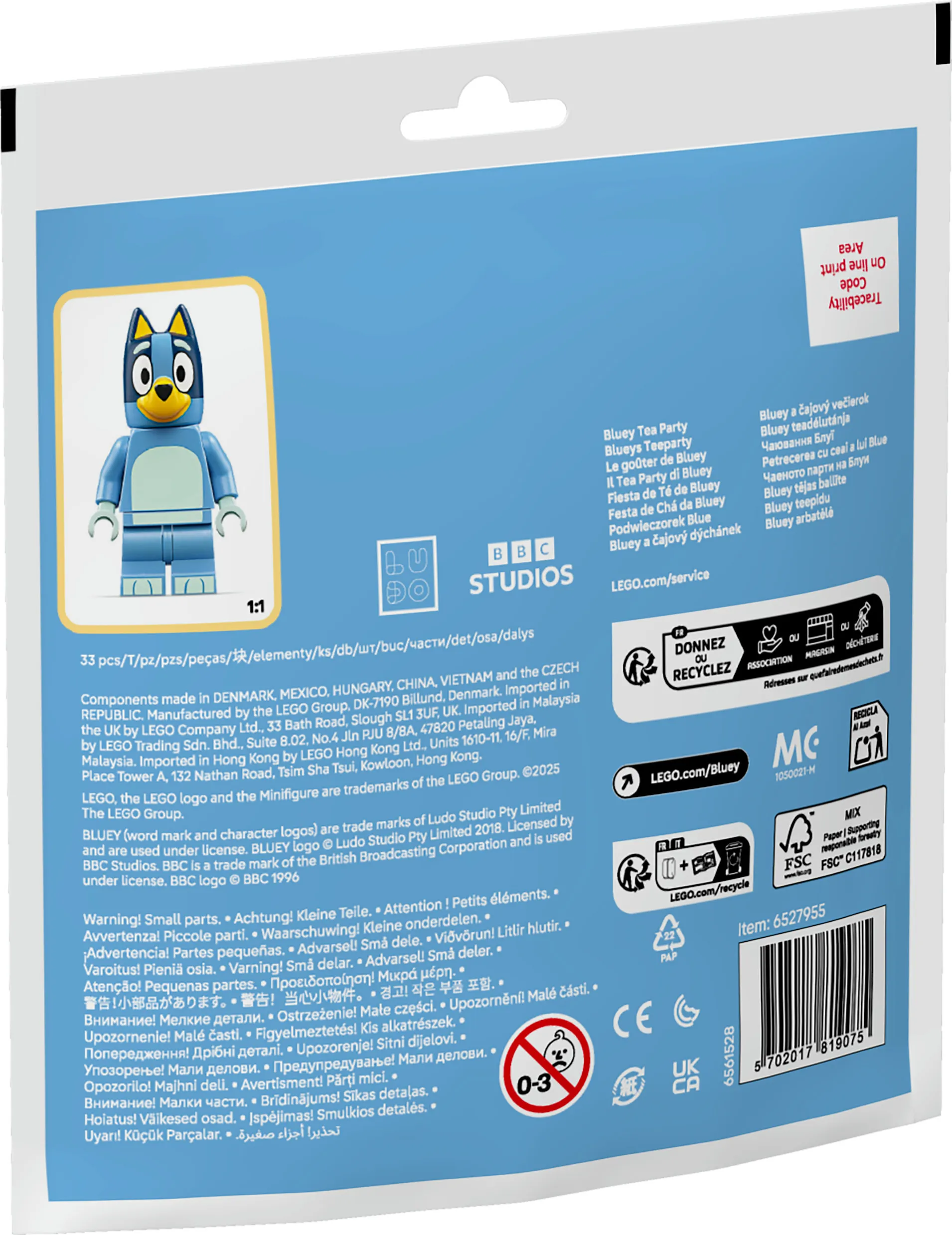 LEGO Bluey Bluey's Tea Party 30687