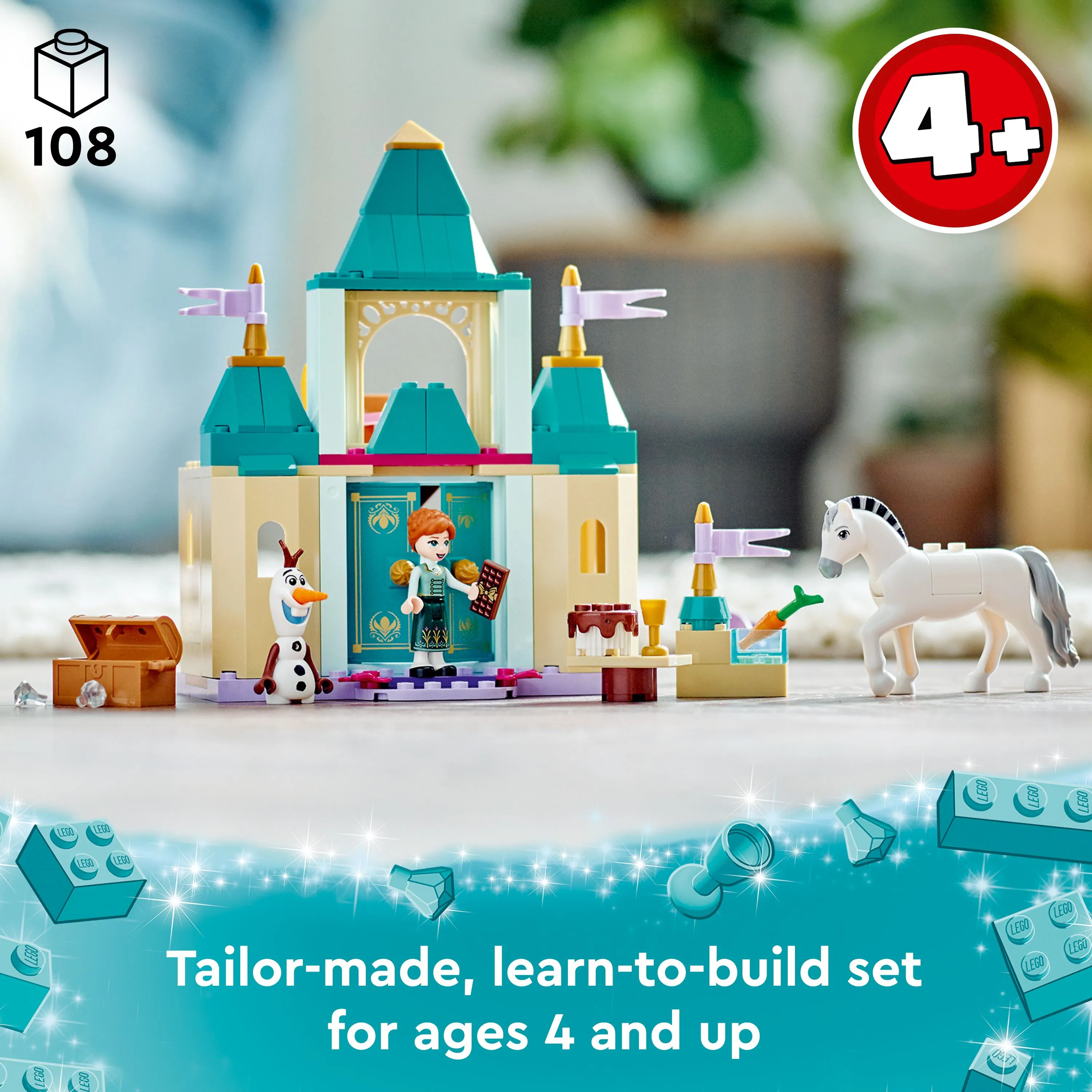 Lego Disney -Annan ja Olafin leikit linnassa 43204
