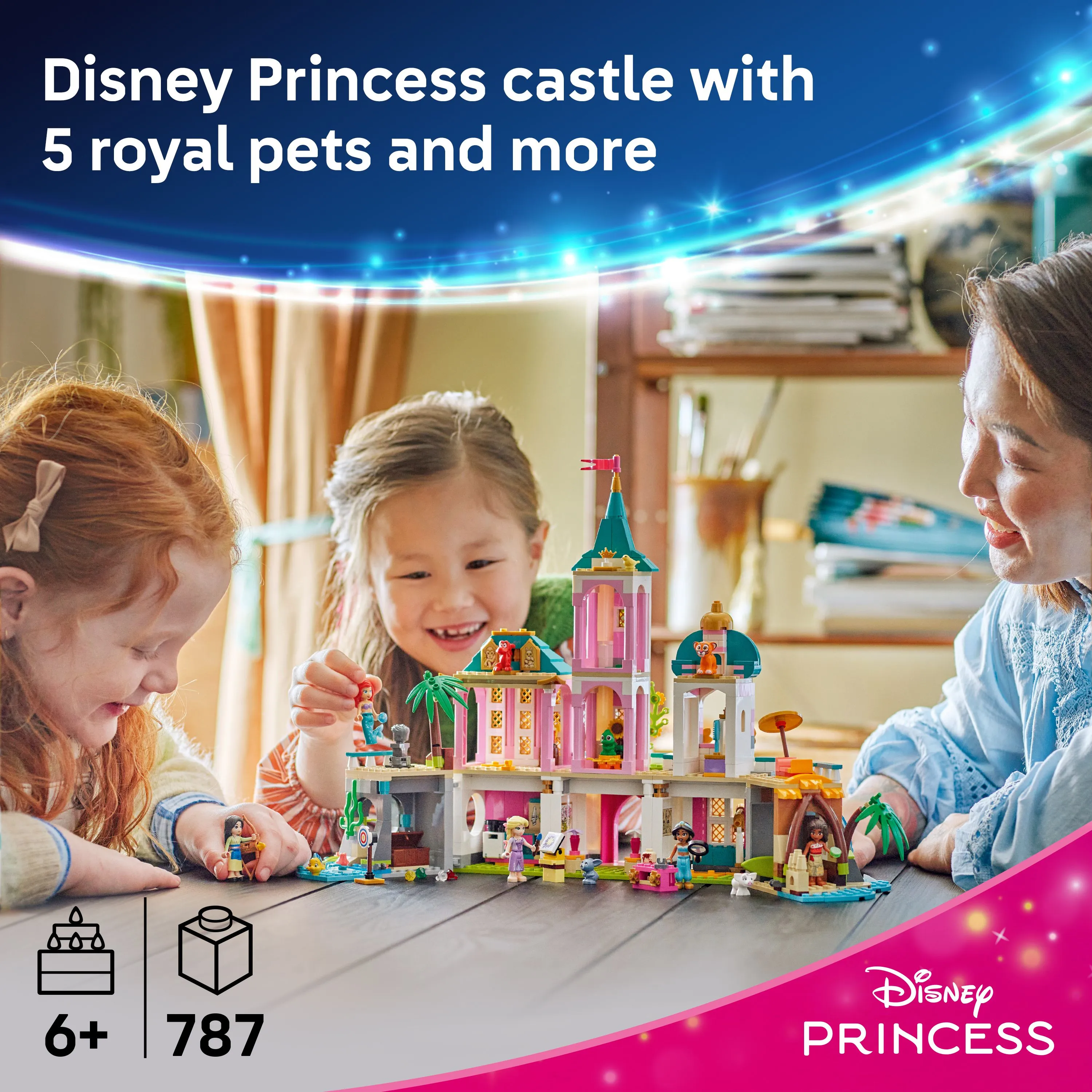 LEGO Disney Princess Castle and Royal Pets 43267