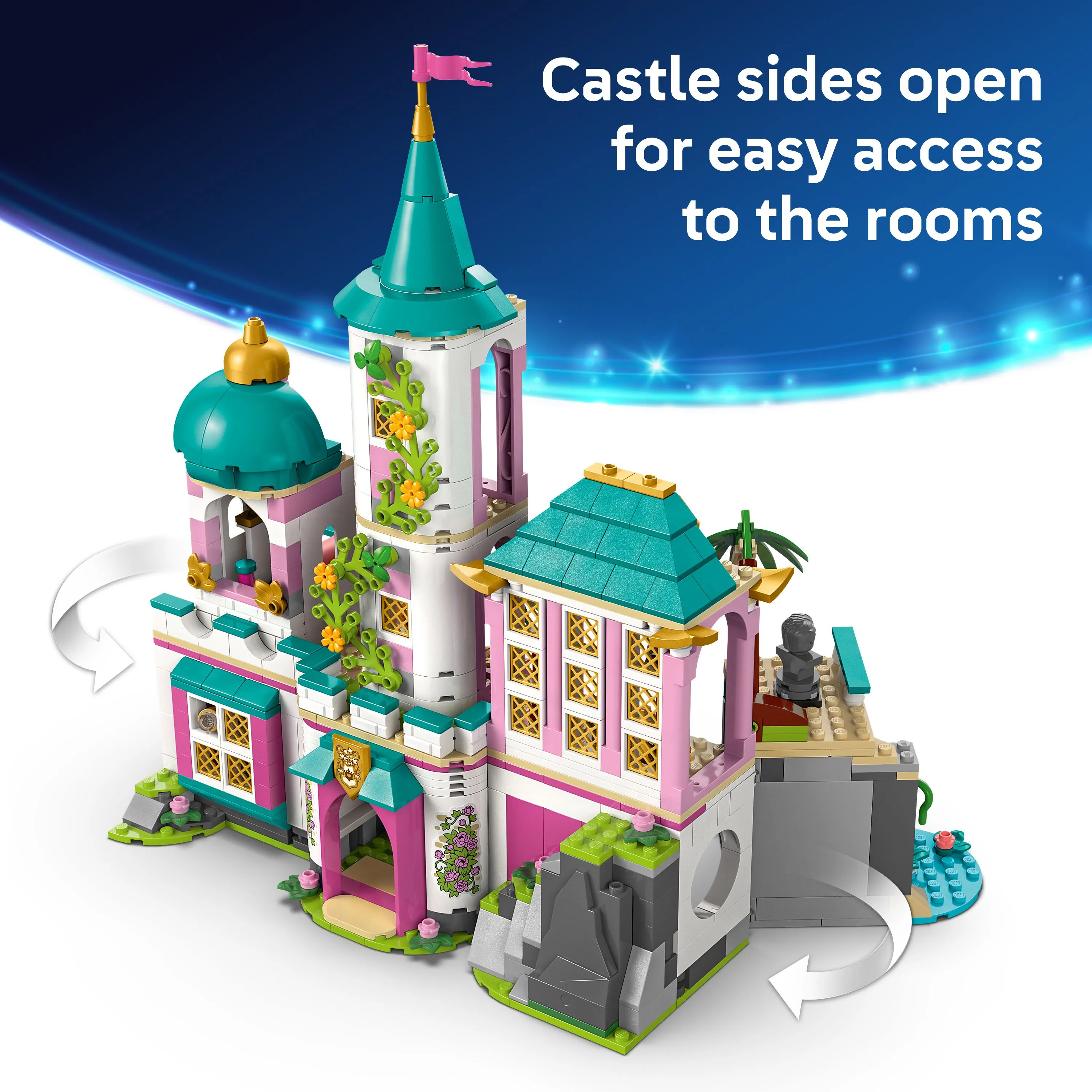 LEGO Disney Princess Castle and Royal Pets 43267