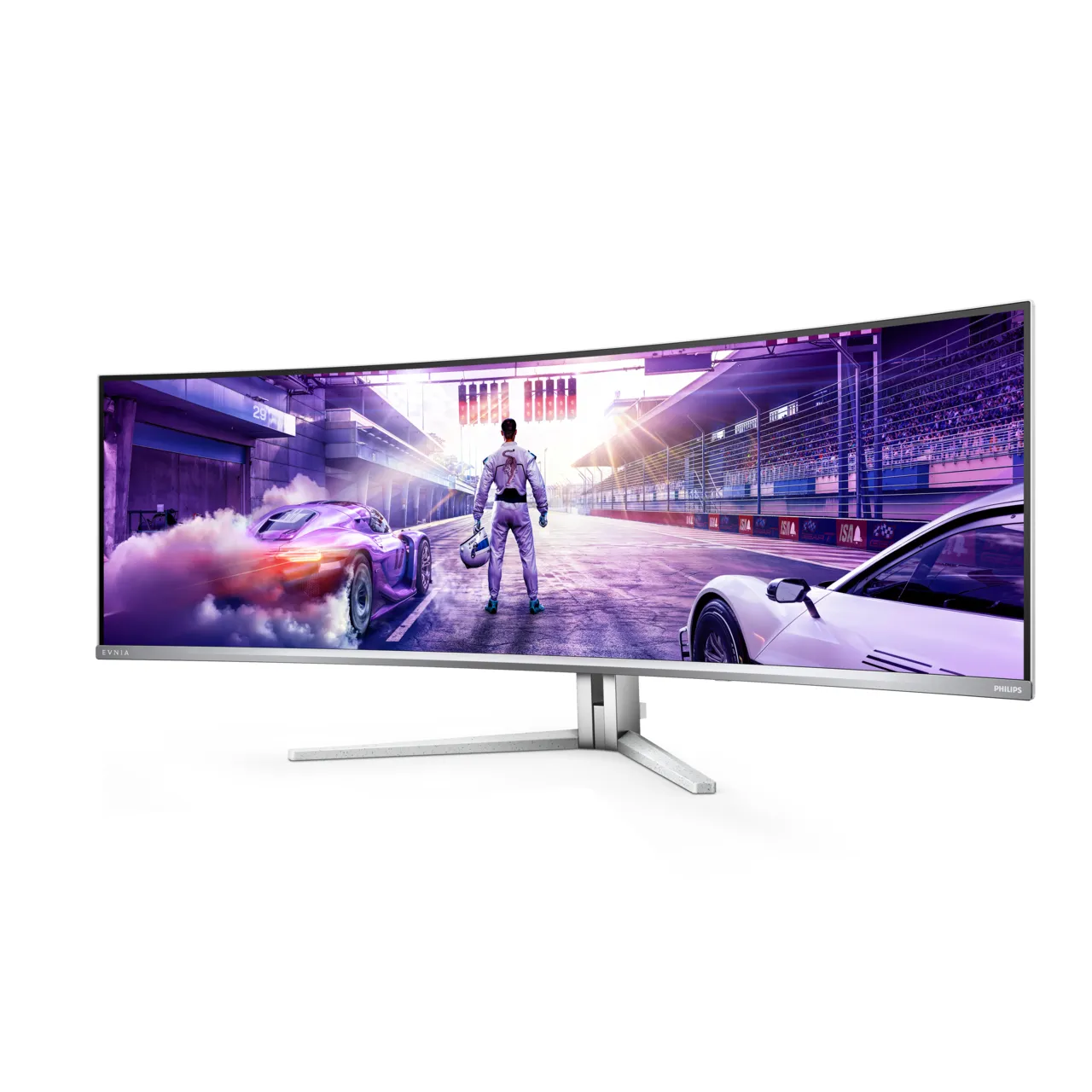 Philips Evnia 49M2C8900L/00 49" Dual Quad HD, QD-OLED Curved Gaming Monitor with USB-C hub