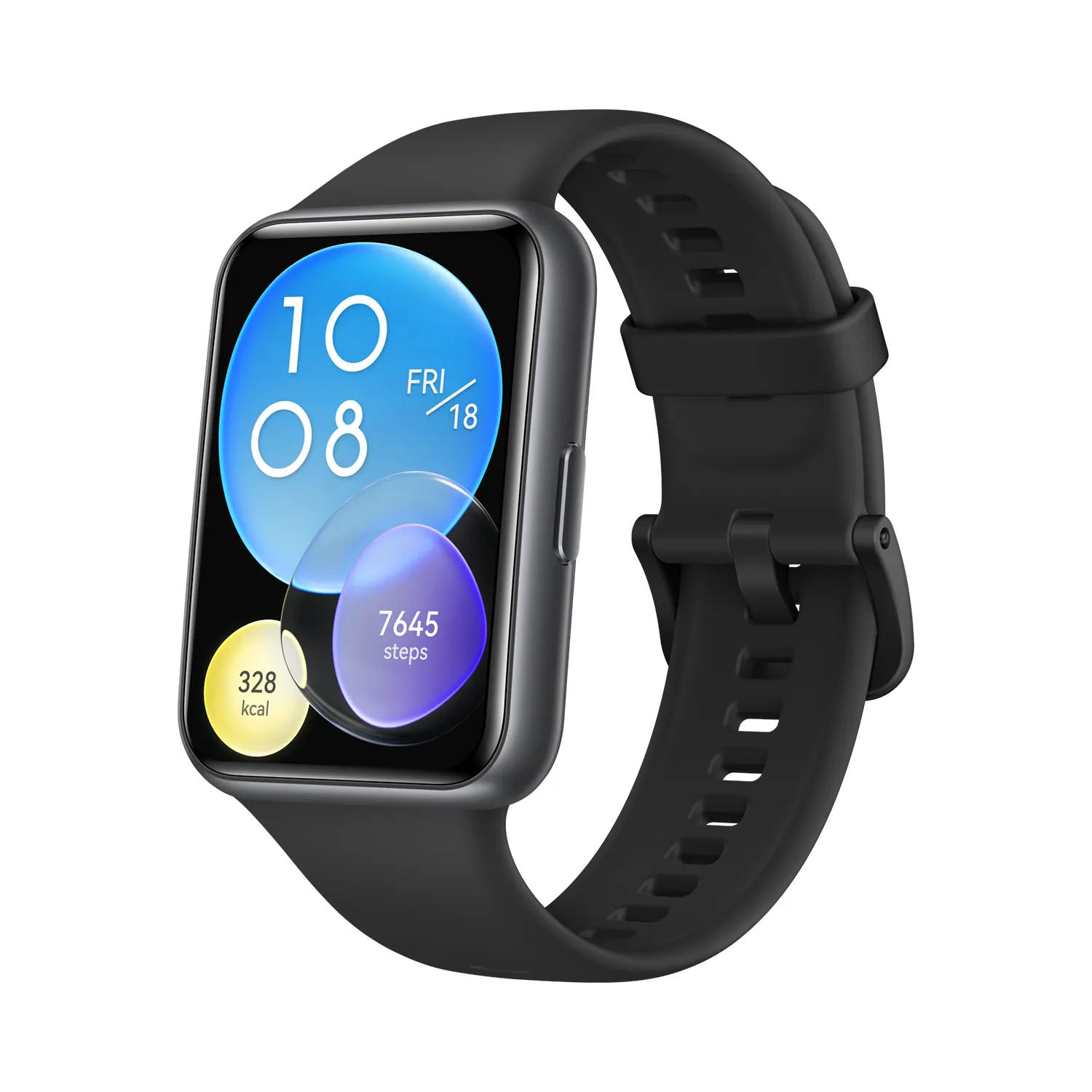 Huawei Watch Fit 2 Active -&auml;lykello, Midnight Black