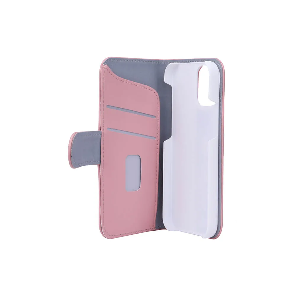 GEAR Wallet, iPhone 12 mini - pl&aring;nboksfodral, Rosa