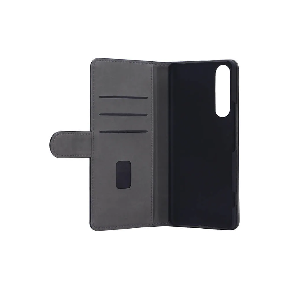 GEAR Wallet, Xperia 1 II - Wallet Case, Black