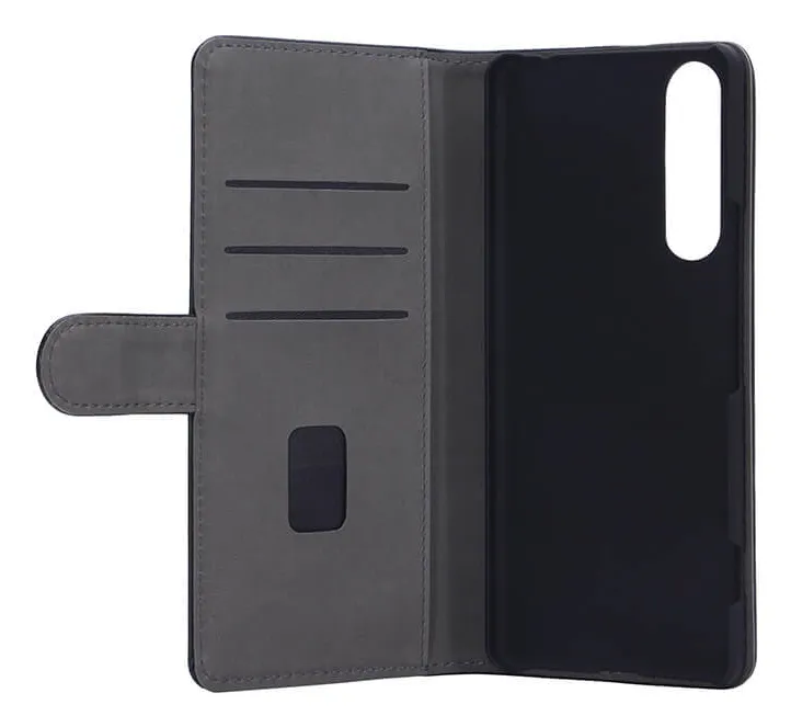 GEAR Wallet, Xperia 1 II - Wallet Case, Black