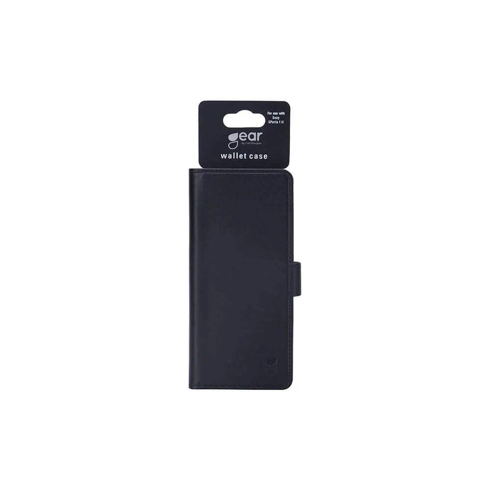 GEAR Wallet, Xperia 1 II - Wallet Case, Black