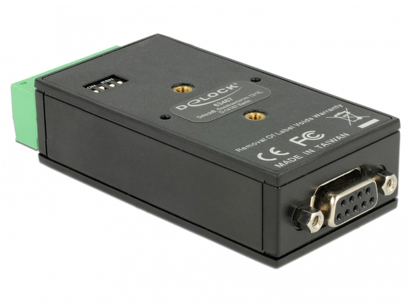 Converter 1 x Serial RS-232 to 1 x Serial RS-422/485