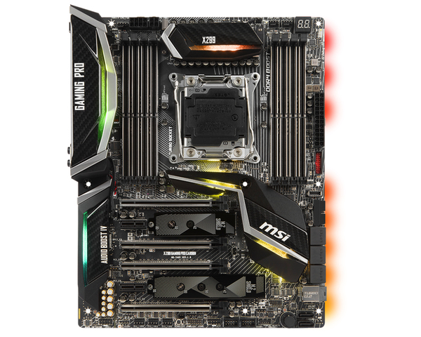 MSI X299 Gaming, ATX motherboard
