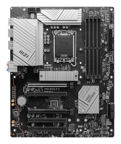 MSI PRO B760-P II ATX - moderkort