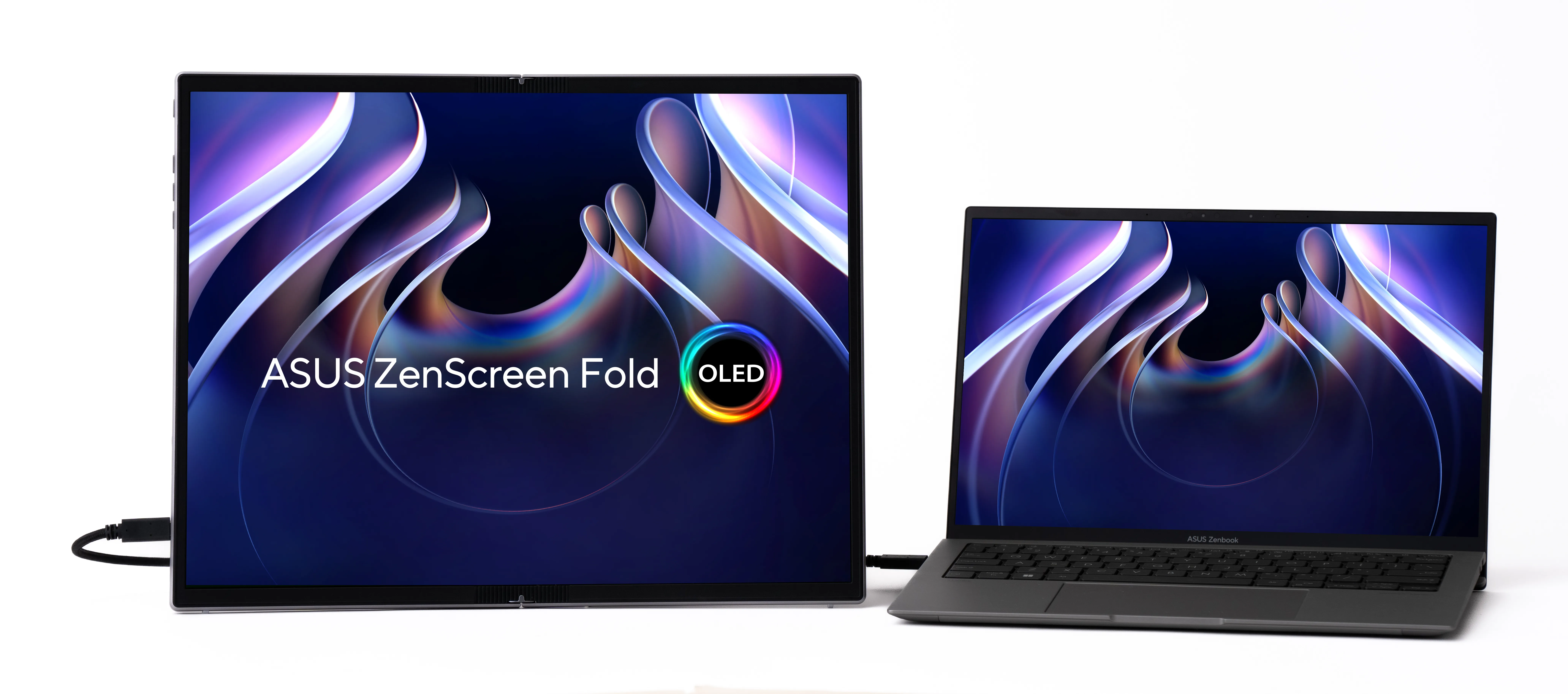 Asus ZenScreen Fold OLED MQ17QH 17.3&quot; 2560 x 1920 pixels, OLED - monitor