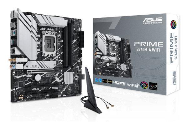 Asus PRIME B760M-A WIFI mATX-emolevy