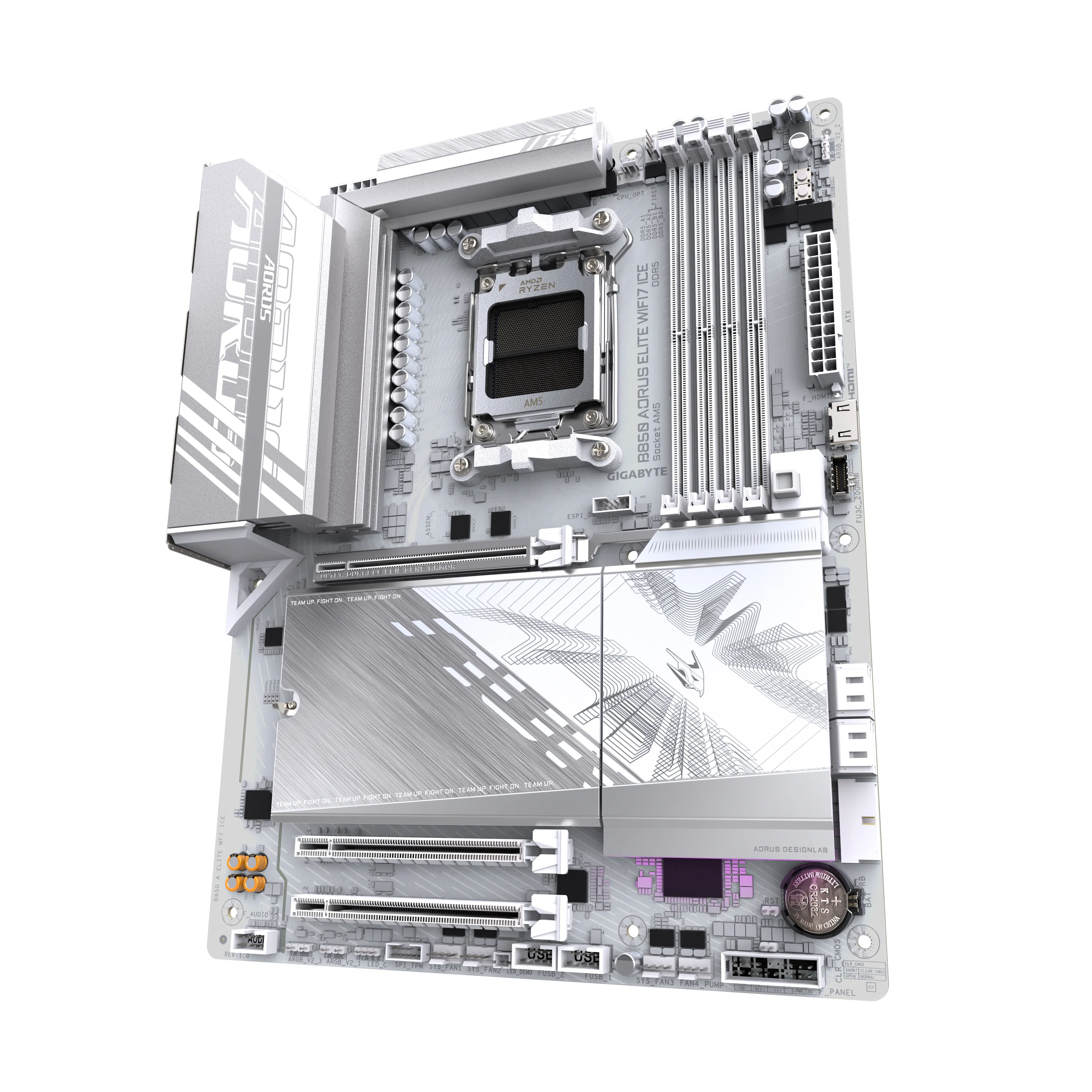 Gigabyte B850 Aorus Elite Ice WiFi 7 AM5 ATX - motherboard