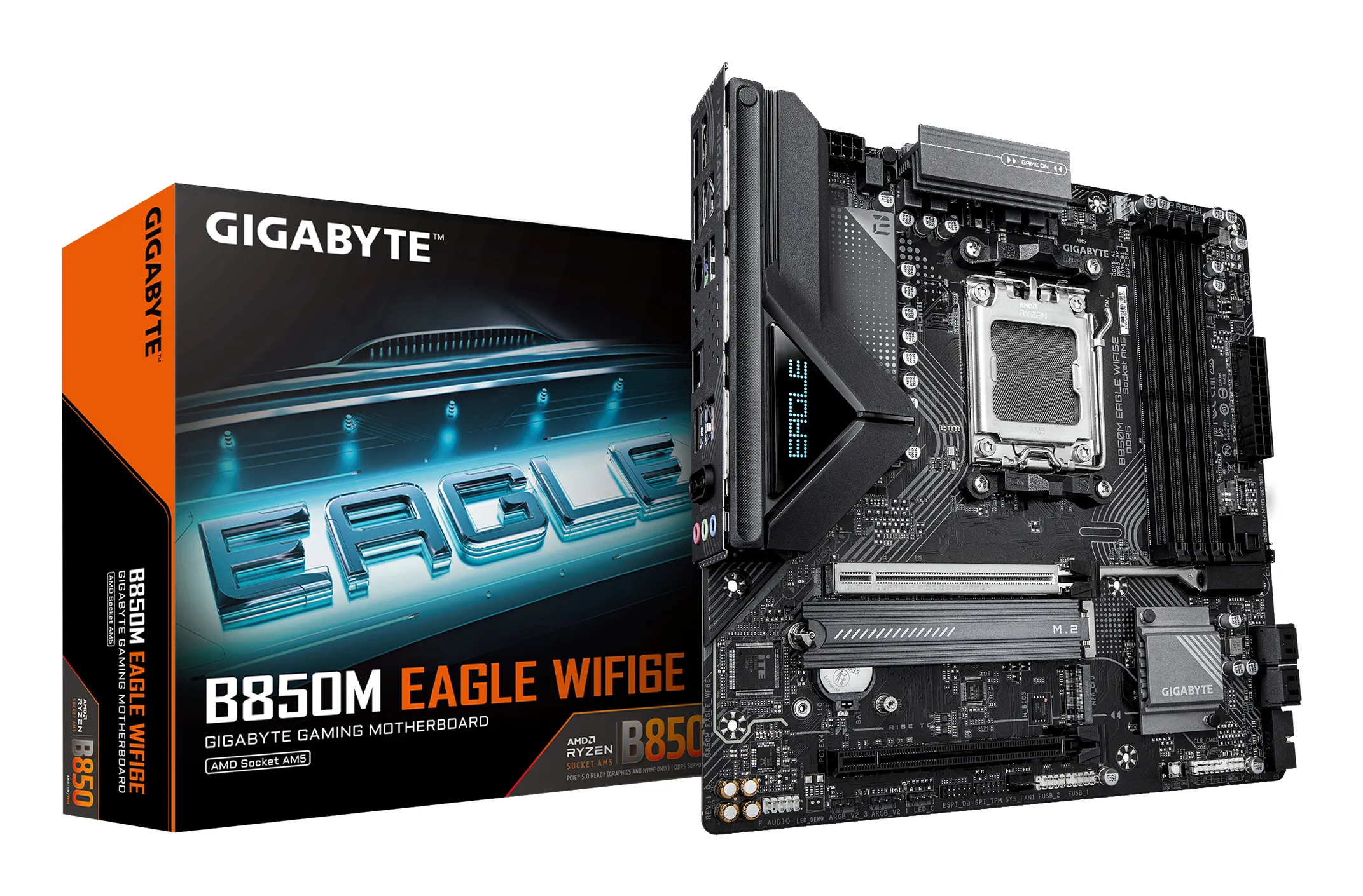 Gigabyte EAGLE B850M ICE WiFi 6E AM5 mATX Motherboard