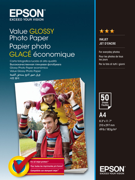 EPSON VALUE PHOTO PAPER A4 50