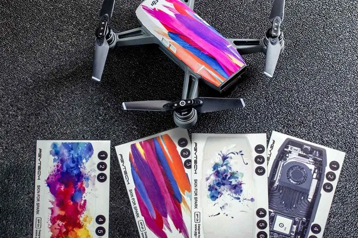 DJI Spark PGYTECH Skin 4 pk D4/7/8