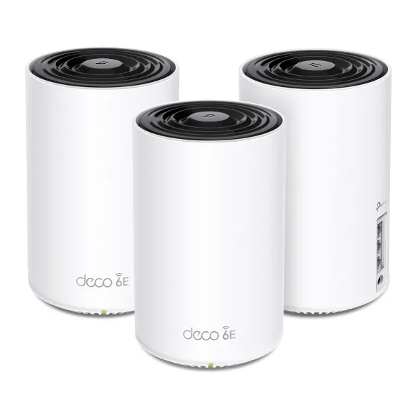 TP-Link Deco XE75 (3-pack) Wi-Fi 6E AXE5400 Whole-Home Mesh Wi-Fi System