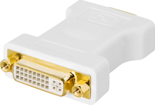 DELTACO DVI adapter analog DVI - analog VGA, ho - ha, vit