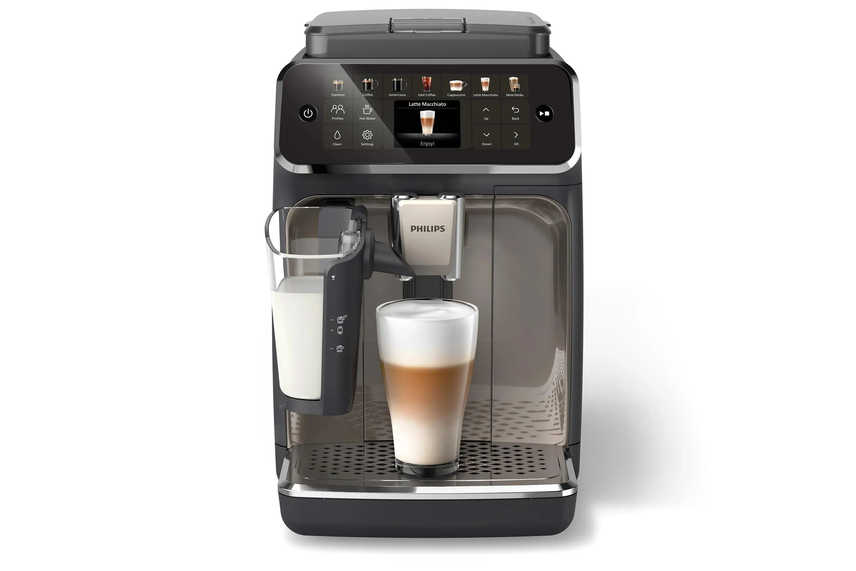 Philips Series 4400 EP4449/70 Fully Automatic Espresso Machine, Black