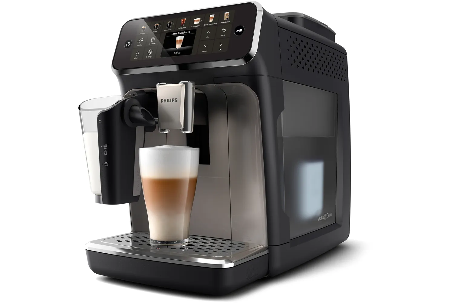 Philips Series 4400 EP4449 -espressokeitin, musta, Hopea