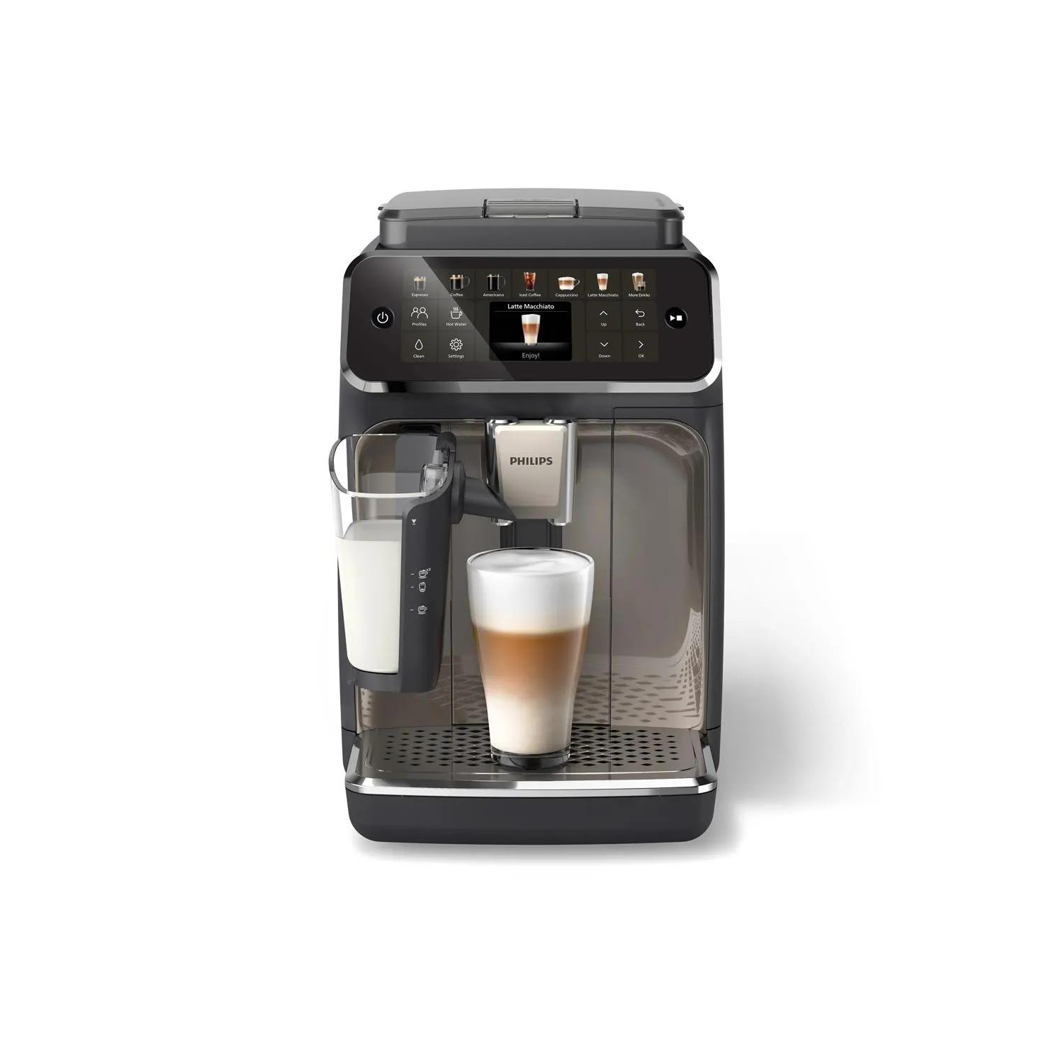 Philips Series 4400 EP4449 -espressokeitin, musta, Hopea
