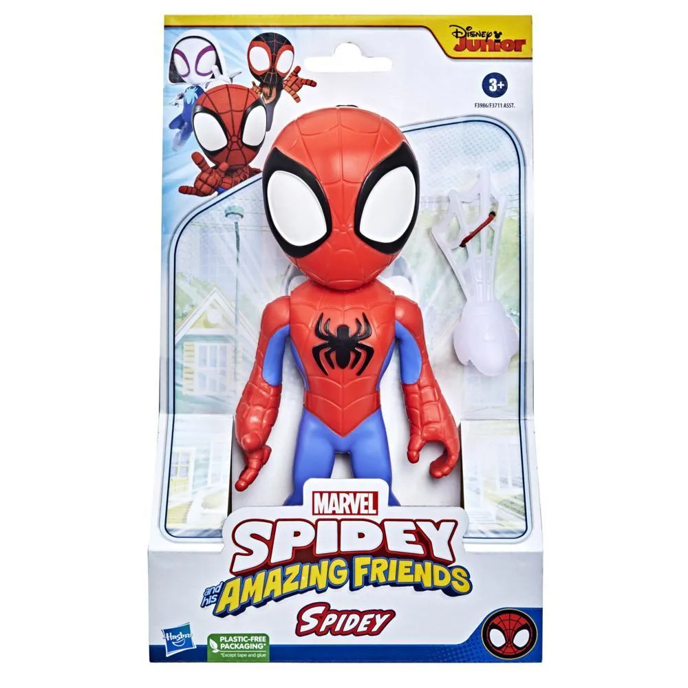 Hasbro Marvel Spidey and His Amazing Friends - Super Large Spidey Action Figure, Play Figure