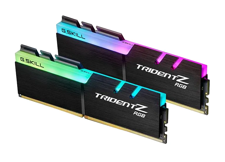 G.Skill Trident Z RGB 16 Gt (2 x 8 Gt) DDR4 3200 MHz, CL16 -muisti, Musta