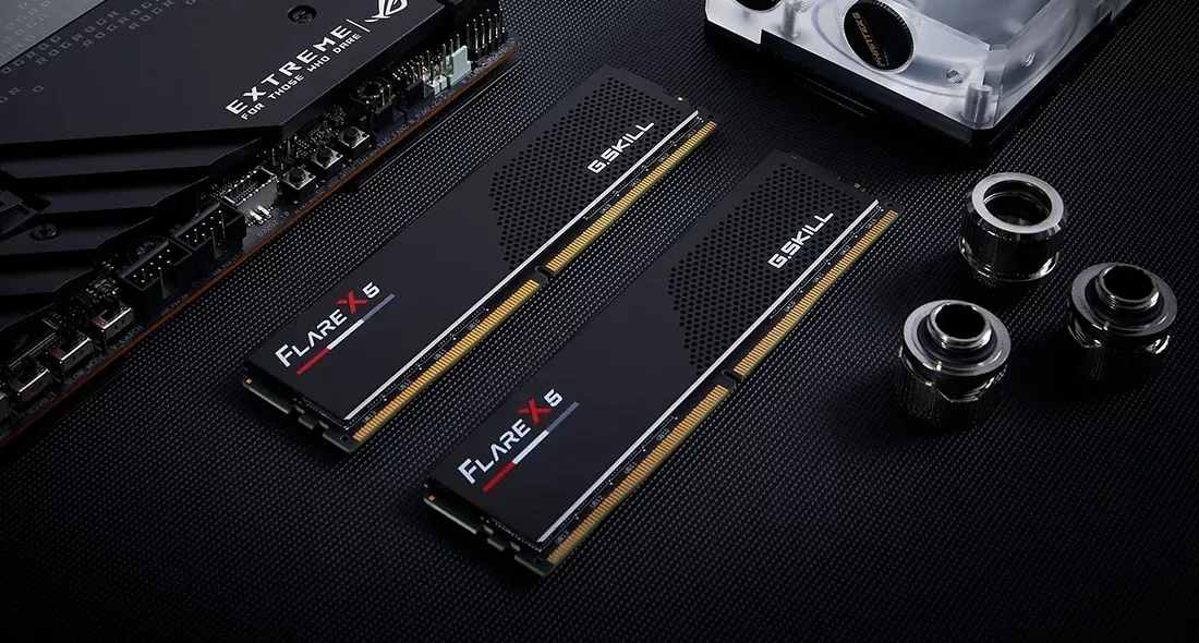 G.SKILL Flare X5 48GB (2 x 24GB) DDR5 6000 MHz, CL40 Memory (EXPO)