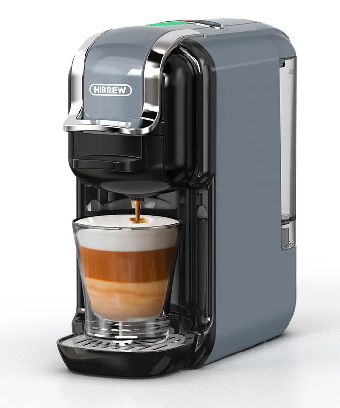 HIBREW H2B-grey kapselmaskin, 0,6 l