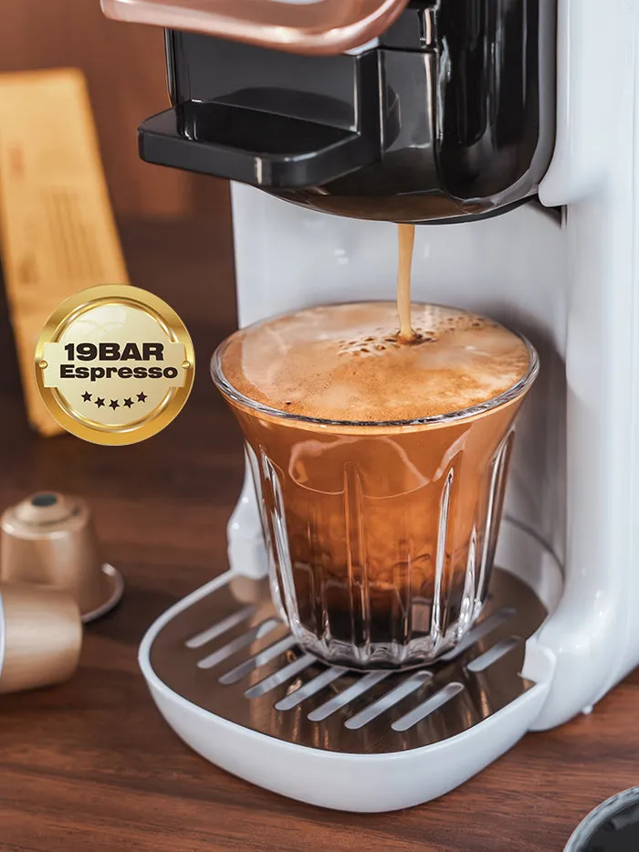 HIBREW H2B-grey kapselmaskin, 0,6 l