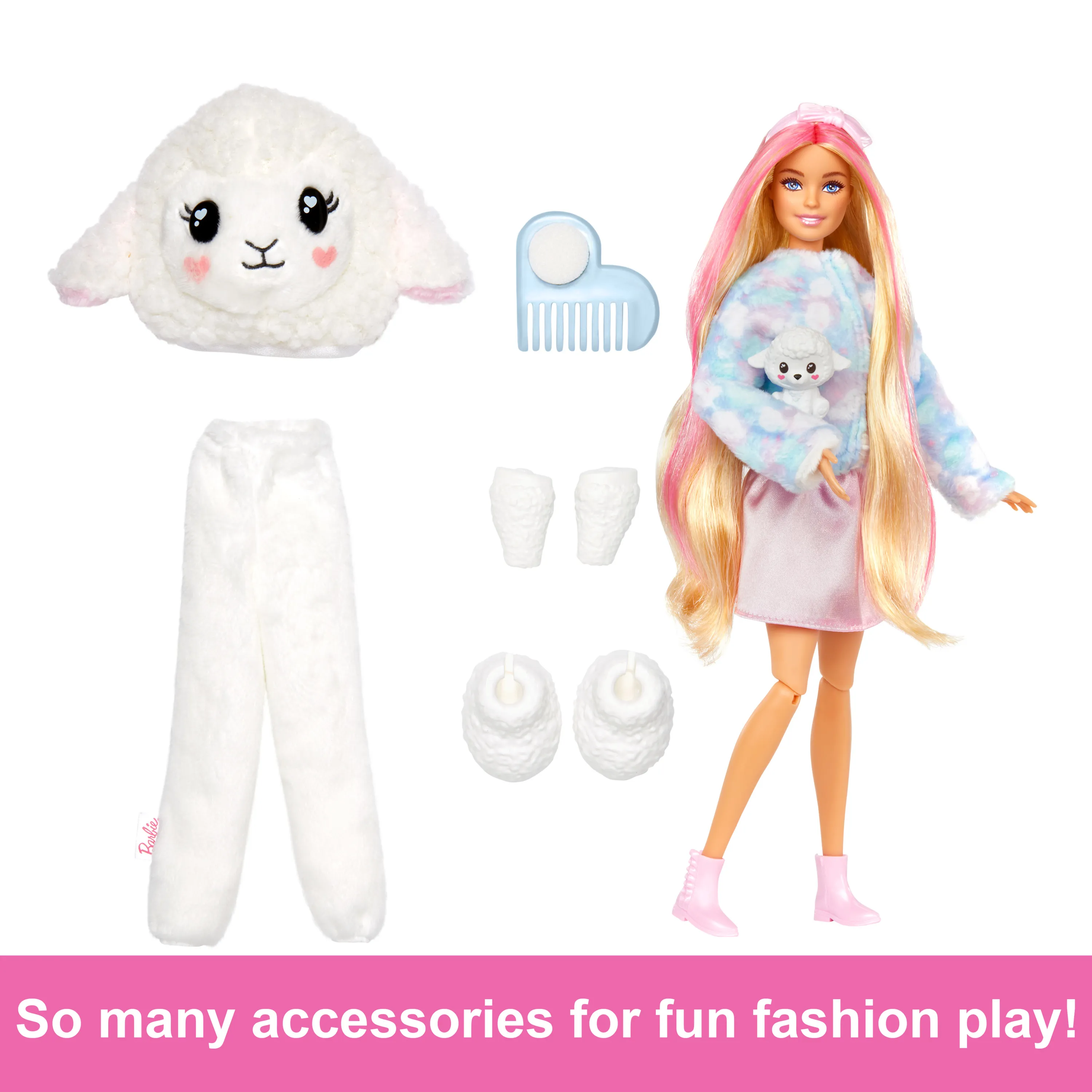 Mattel Barbie Cutie Reveal Cozy Cute Series - Lamb, Doll