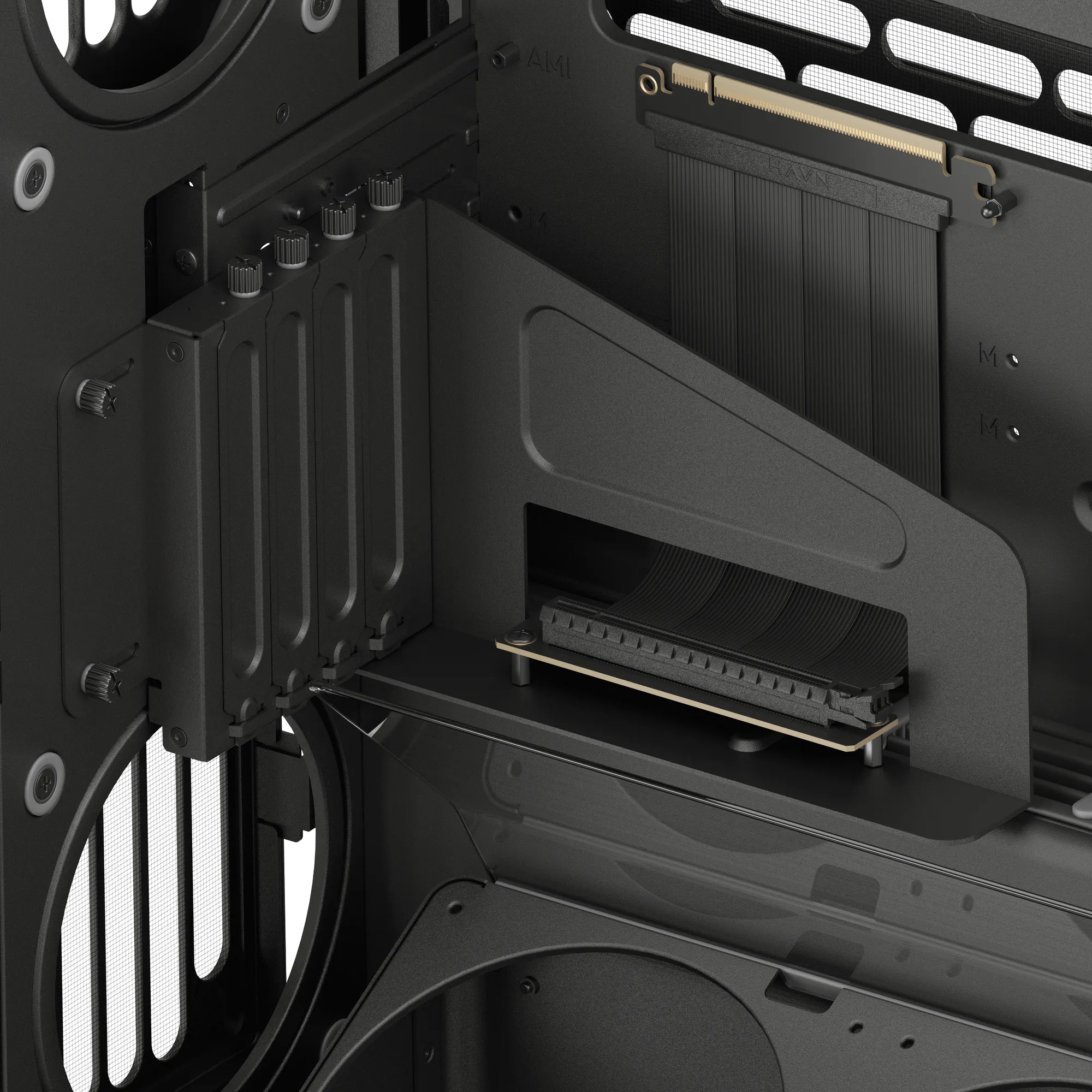 HAVN HS 420 VGPU - midi tower case, black