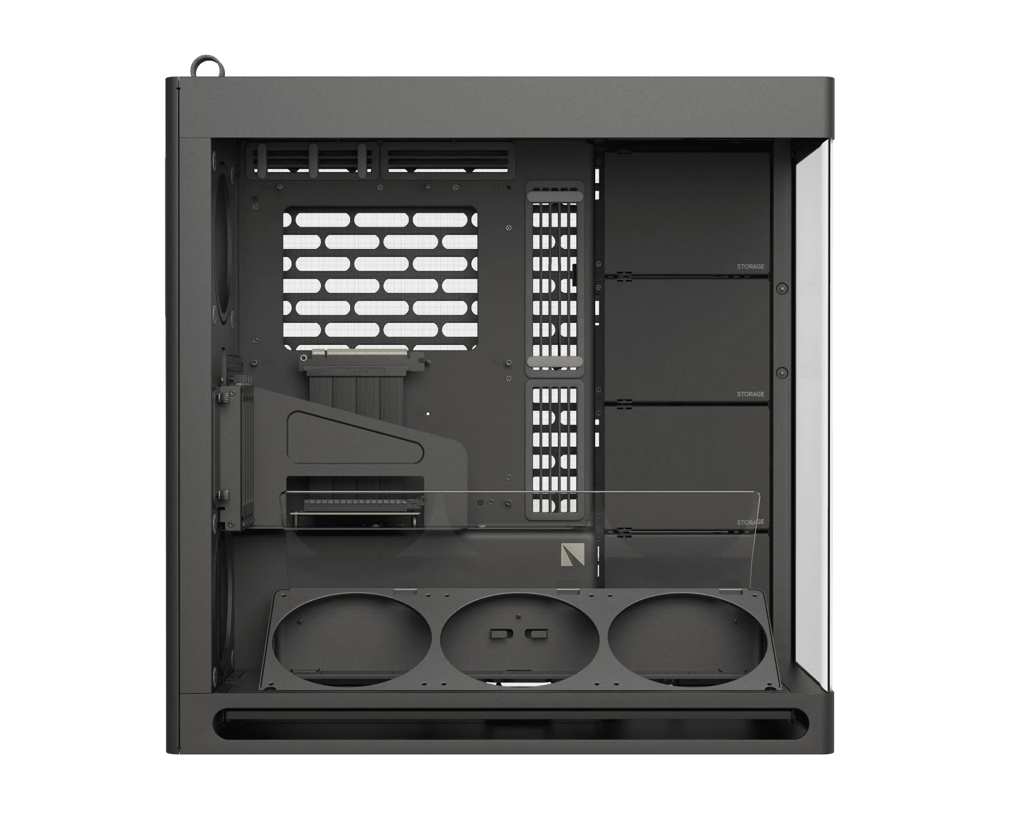 HAVN HS 420 VGPU - midi tower case, black